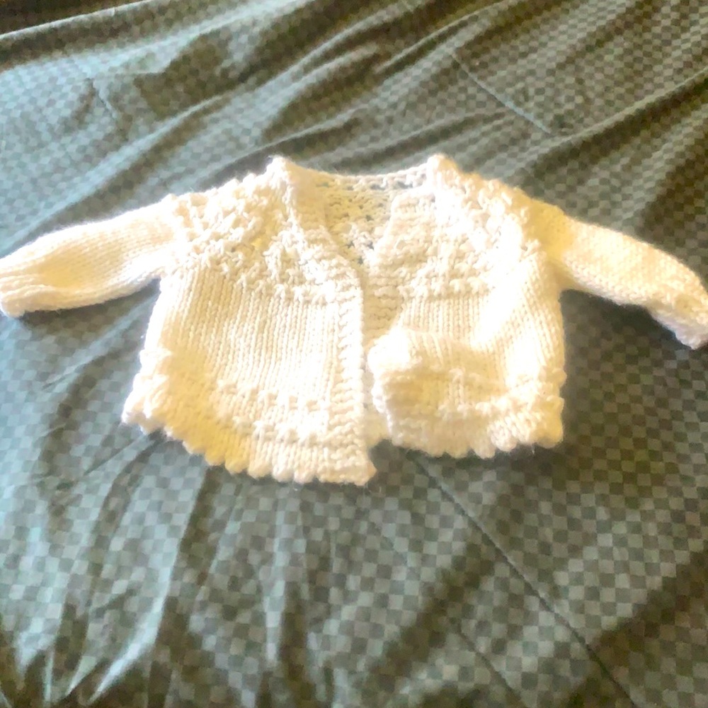 Handmade knitted sweater